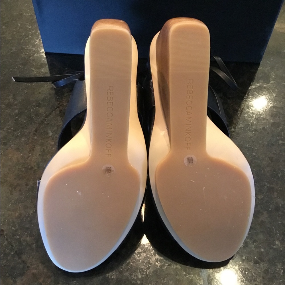 New Rebecca Minkoff Leather wedge - Picture 8 of 8